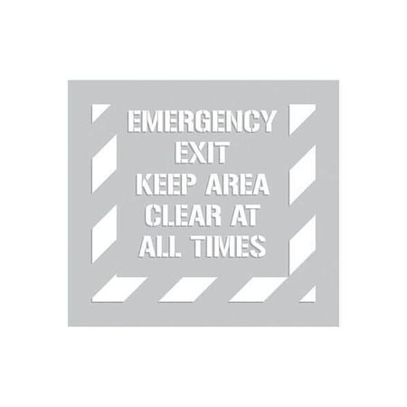 Accuform Floor Marking Stencil PMS303